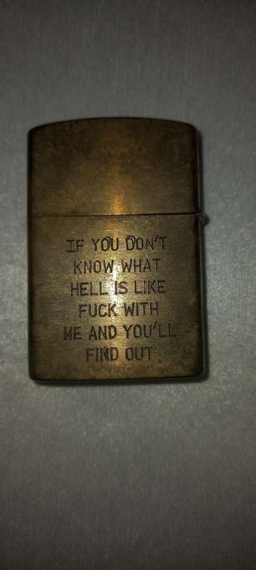 Vintage Vietnam War Zippo