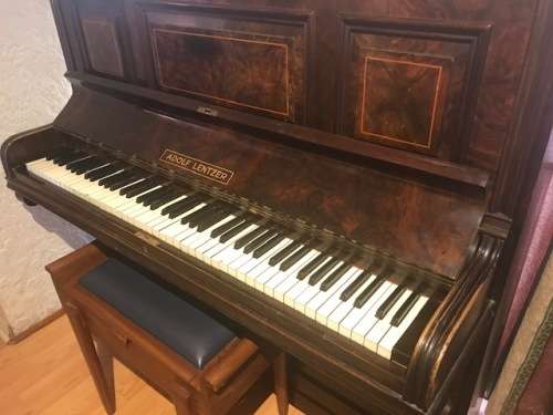 Adolf Lentzer Upright Piano
