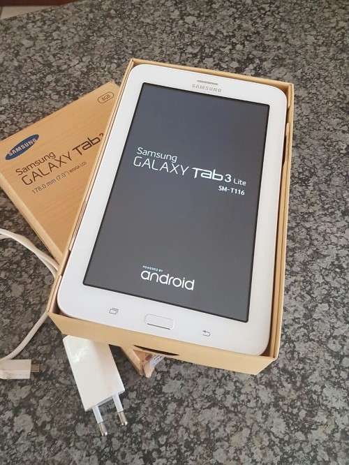 Samsung Galaxy Tab3 Lite 7" 8GB Tablet With WiFi & 3G in White