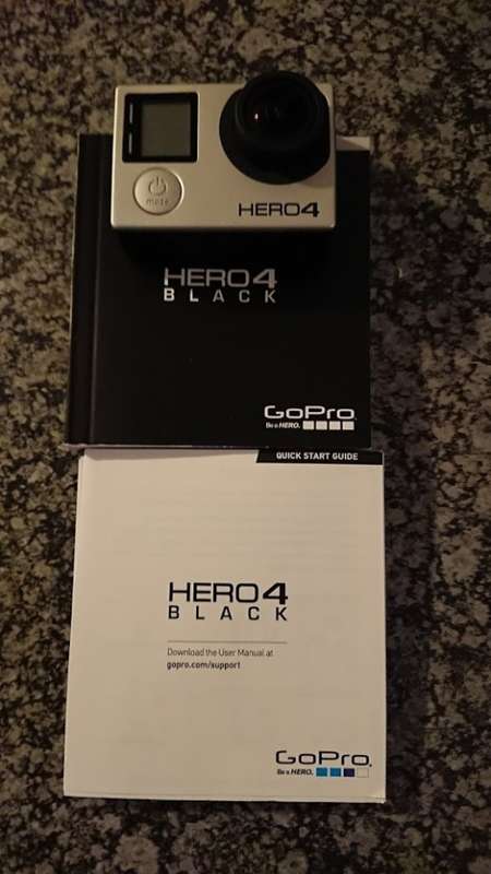 GoPro Hero 4 Black Edition + Optodio 37-in-1 GoPro Accessories Set + 32GB Memory card