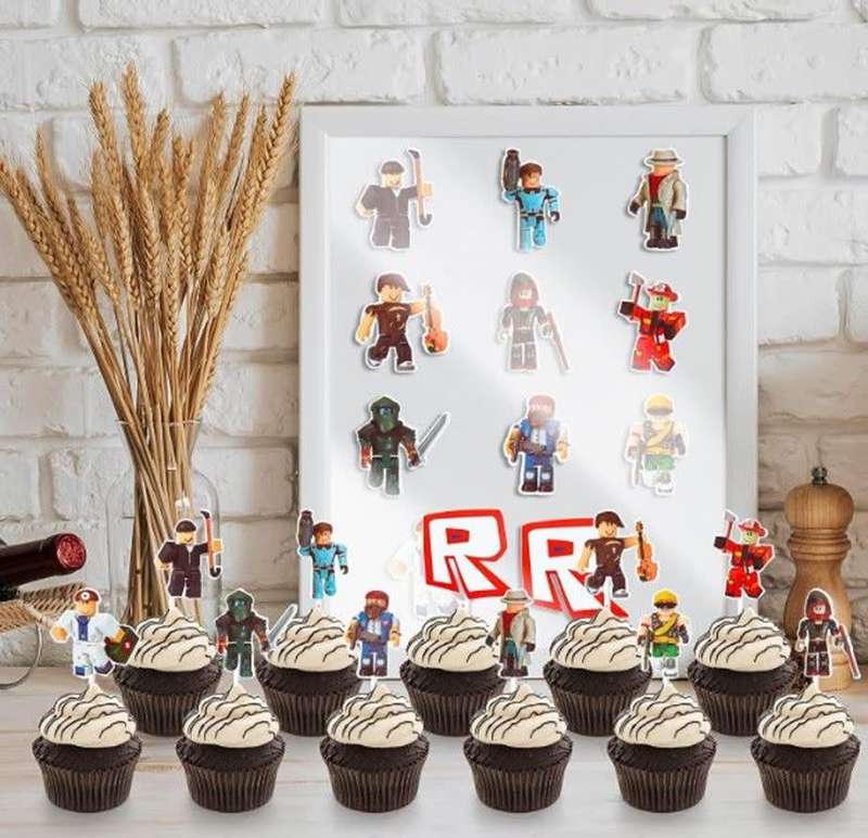 Roblox Game Kids Party Decoration Set