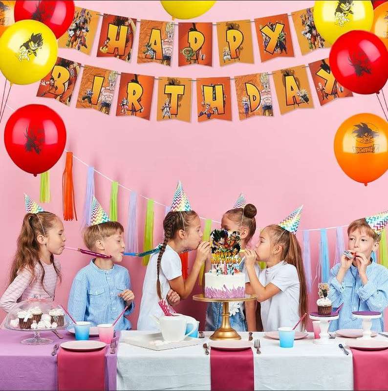 Dragon Ball Z Birthday Party Decorations