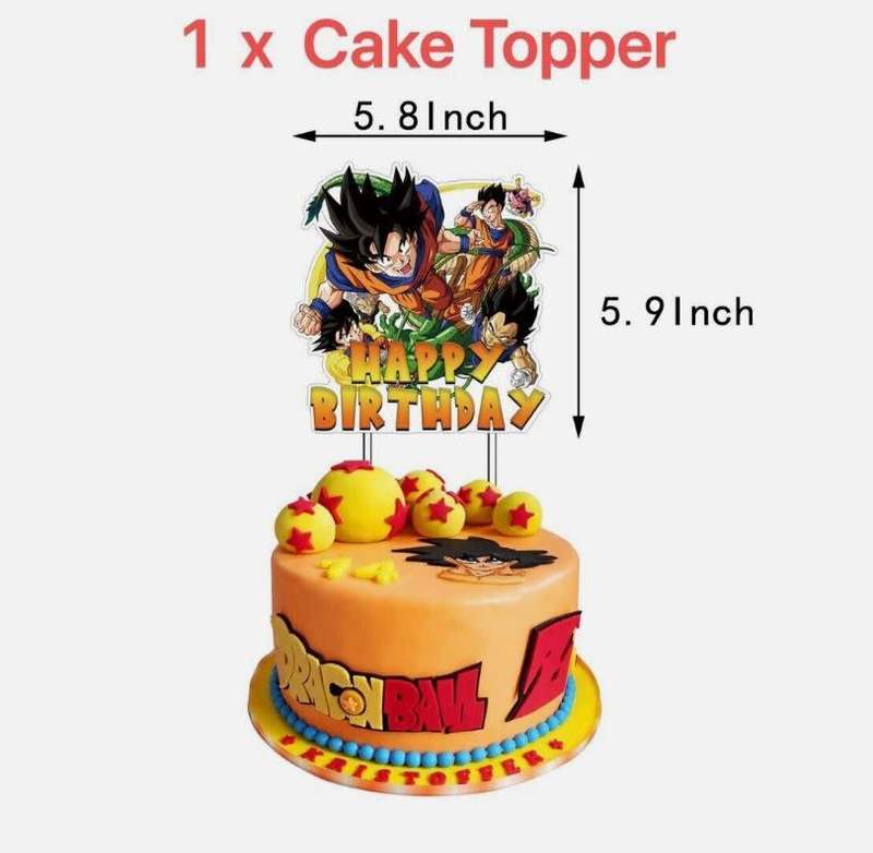 Dragon Ball Z Birthday Party Decorations