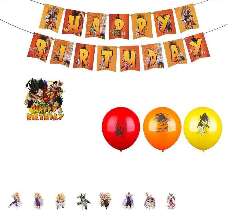 Dragon Ball Z Birthday Party Decorations