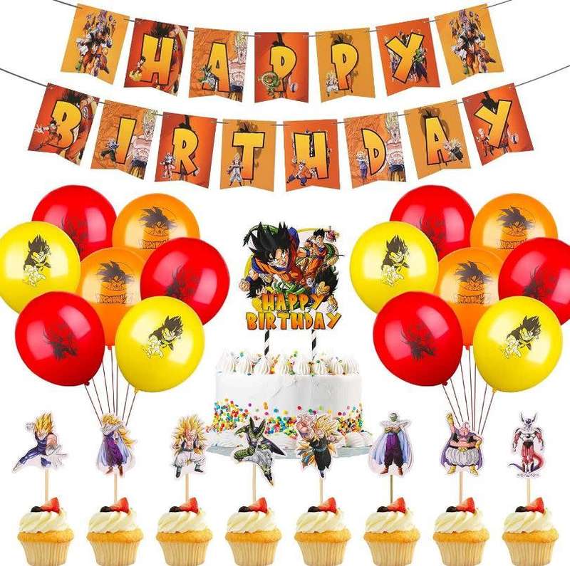 Dragon Ball Z Birthday Party Decorations
