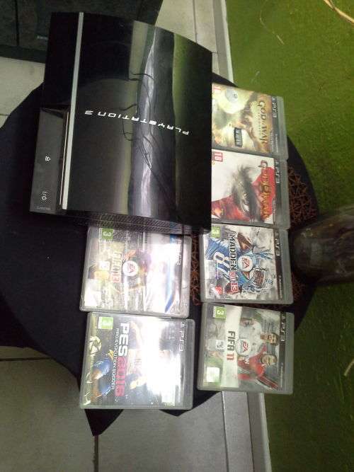 Ps3 80Gb + 6 games (no controller)