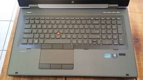 17.3" HP Elitebook 8760w (Workstation),i7 2.2Ghz, 4Gb Ram, 128 SSD, Nvidia 2Gb