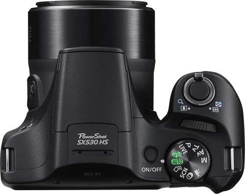 Canon PowerShot SX530HS Digital Camera w/ 50x Optical Zoom - Wi-Fi & NFC Enabled (Black)