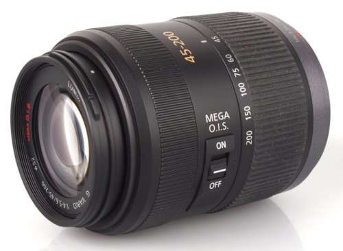 Lumix  Panasonic G Vario 45-200mm f4-5.6 II OIS Lens