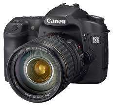 Canon EOS 40D 10.1MP Digital SLR Camera - Black (Kit w/ EF-S  18-55mm Lens)