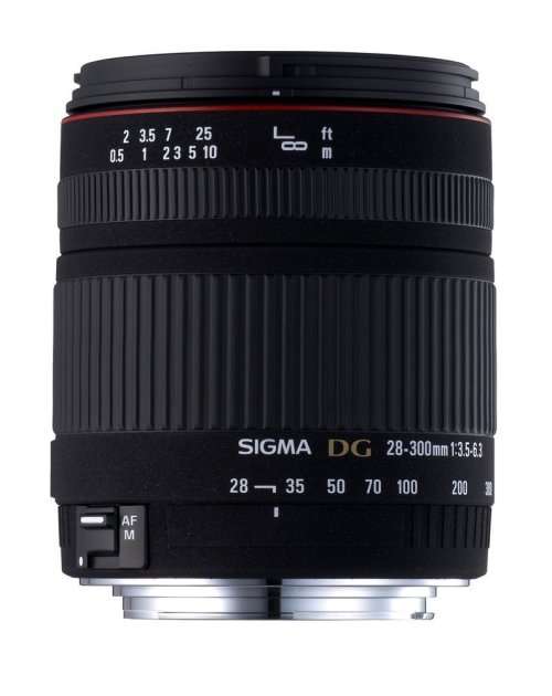 SIGMA DG 28-300mm Lens for Canon Fit.