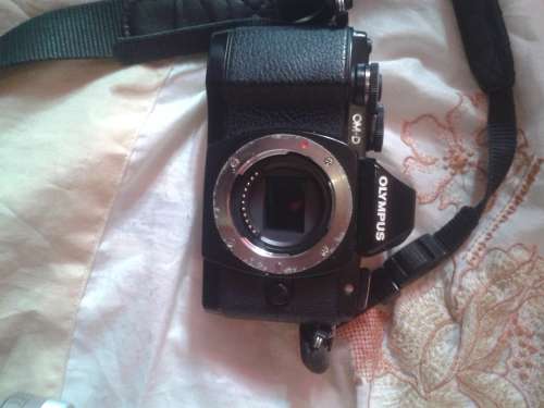 Olympus OM-D E-M10 Mirrorless Digital Camera (Body Only, Black)