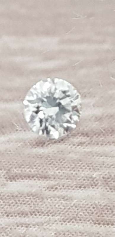 Certified Diamond 0.06Cts 1Pcs GH Color SI1 Natural Loose White Diamond