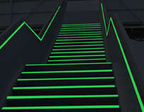 Glow in the dark around your indoor or outdoor entertainment area. Sold per meter