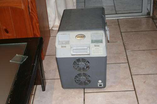 Kellerman sport fridge. Comes with cable that plugs into your car cigarette lighter