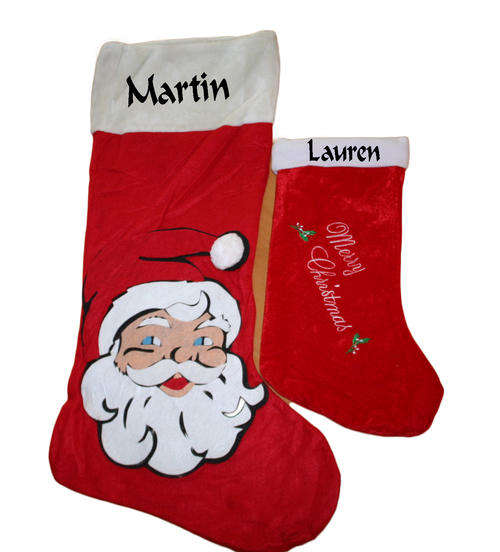 Christmas hat or stocking or giant stocking. Look! Pay only R25 for shipping even if you order many