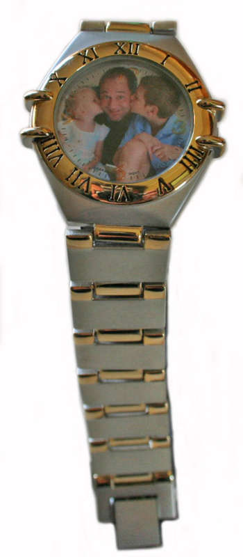 Watch with a photo of your choice