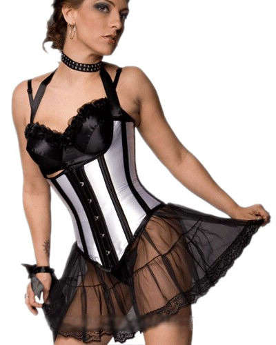 sexy corset available in size medium,large and X Large