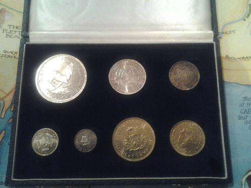 PROOF 1962 COIN SET READY FOR GRADING