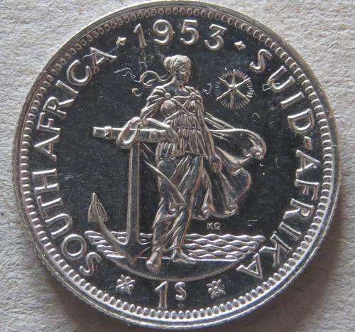 1 SHILLING 1953 PROOF