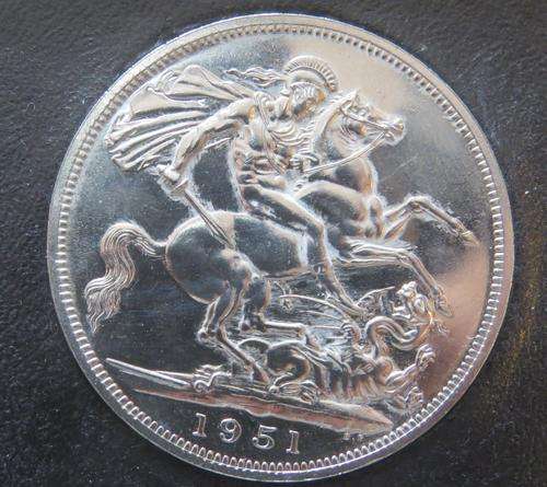 BRITISH CROWN 1951 FESTIVAL OF BRITAIN