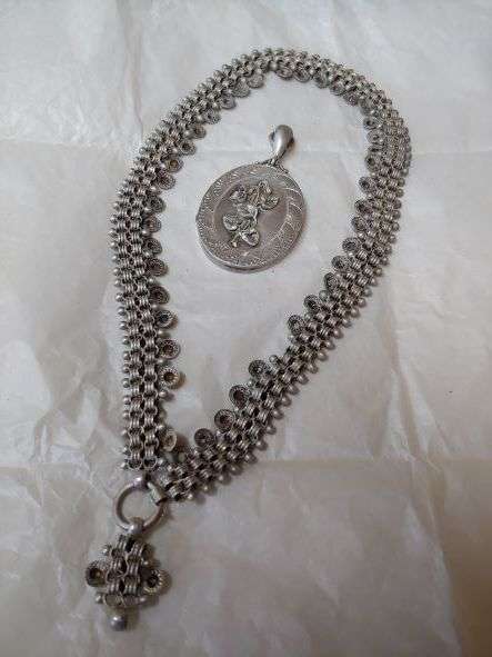 Silver locket