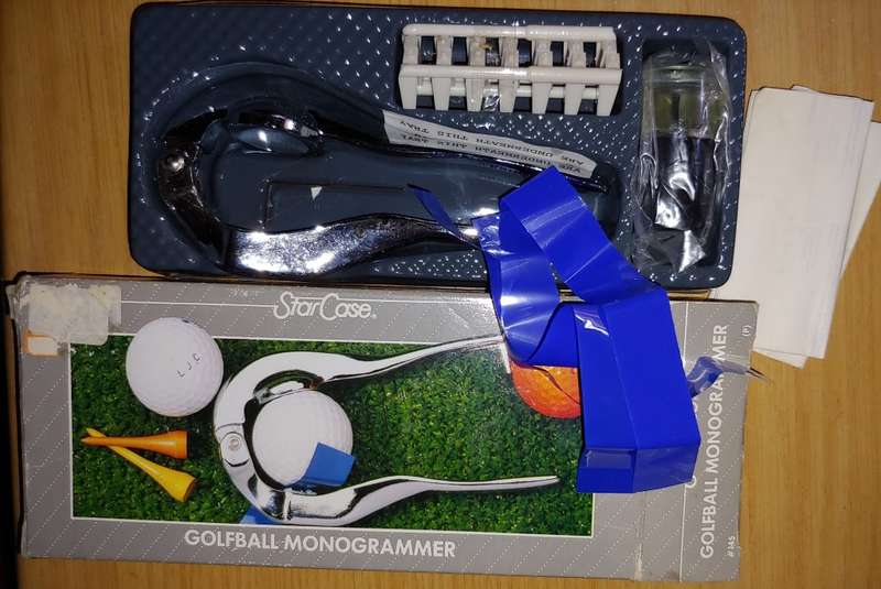 GOLFBALL MONOGRAMMER