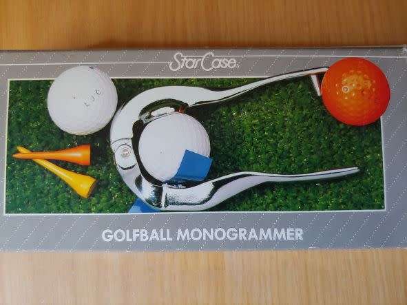 GOLFBALL MONOGRAMMER