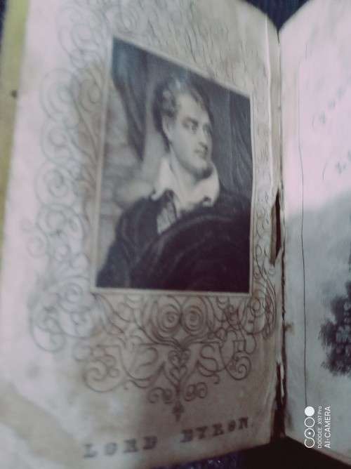 Historical Pre Owned Poems by The Right Honourable Lord Byron