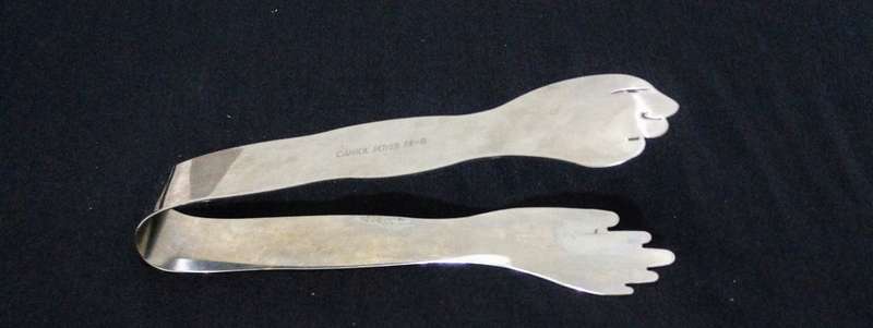 Highly Collectable Vintage Carrol Boyes Ice Tongs 18-8