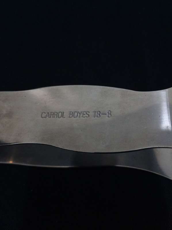 Highly Collectable Vintage Carrol Boyes Ice Tongs 18-8