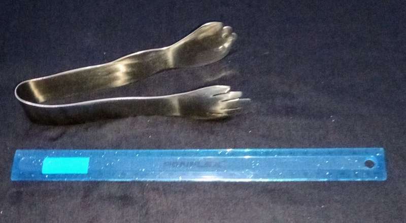 Highly Collectable Vintage Carrol Boyes Ice Tongs 18-8
