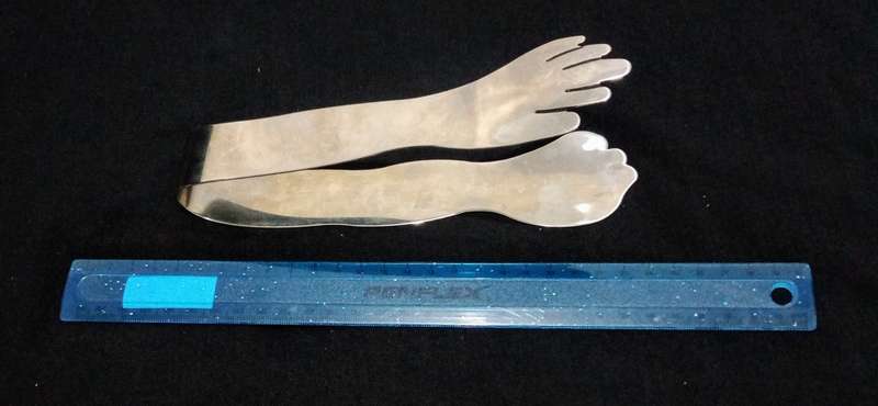 Highly Collectable Vintage Carrol Boyes Ice Tongs 18-8