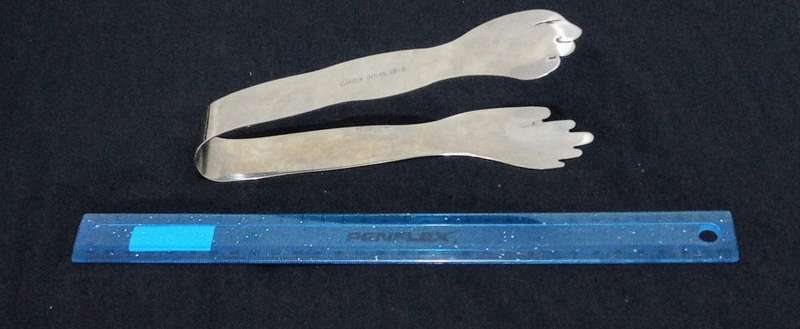 Highly Collectable Vintage Carrol Boyes Ice Tongs 18-8