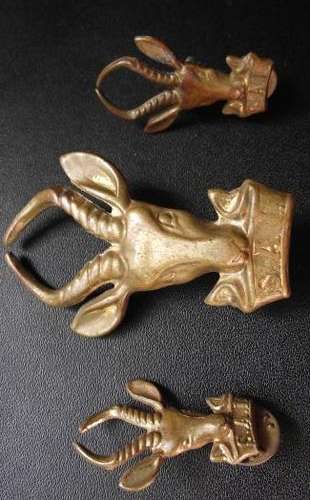 South African Infantry SAI METAL CAP BADGE & PAIR OF COLLARS