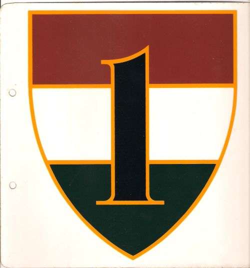 SCARCE 1972 1 INFANTRY BATTALION TRANSKEI DEFENCE FORCE DECAL STICKER - ORIGINAL