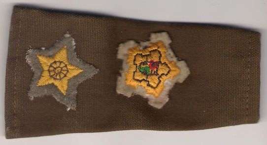SADF LIEUTENANT COLONEL SLIP ON RANK