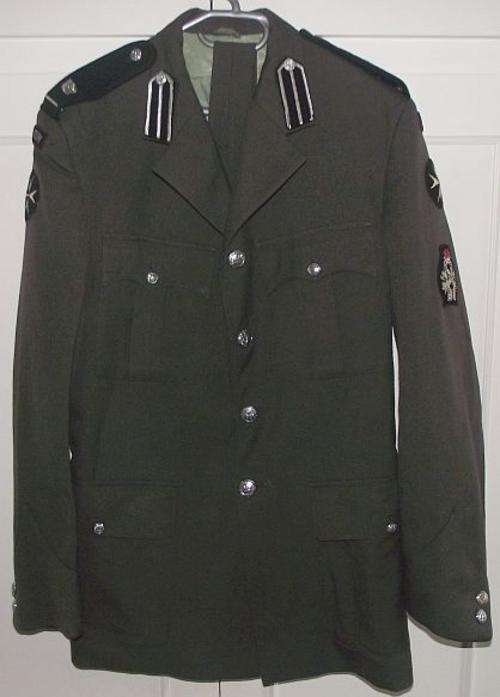 1960's ST JOHN AMBULANCE JACKET -RANK OF COLONEL
