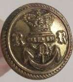 ANGLO BOER WAR QUEEN VICTORIA ROYAL NAVY RESERVE HAT PIN