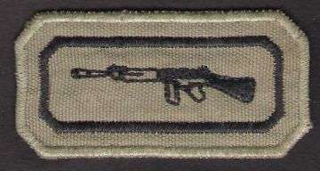 SANDF MARKSMAN CLOTH BADGE