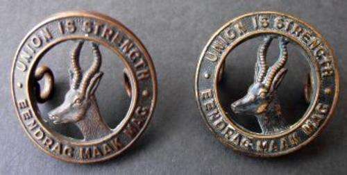 WW II UNION OF SOUTH AFRICA COLLARS