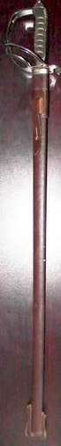 SADF ARMY OFFICERS CEREMONIAL SWORD MADE BY WEYERSBERG,KIRSCHBAUM & CO, SOLINGEN