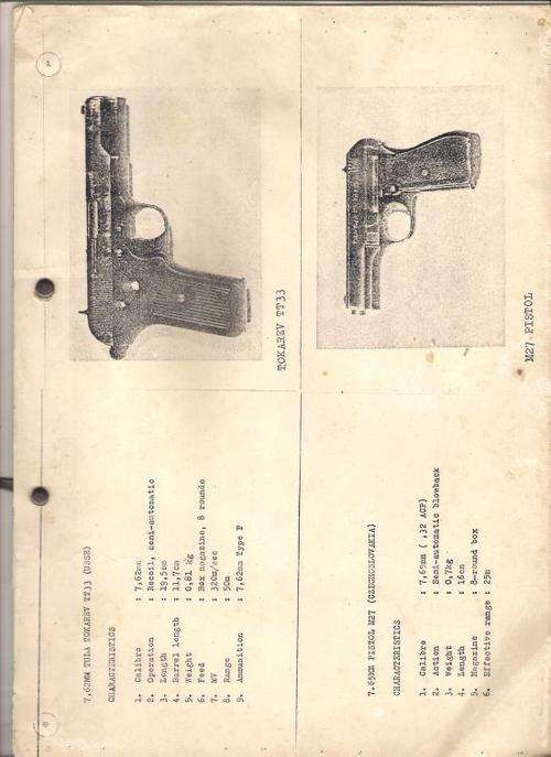 SADF BOOKLETS x 5 DIFFERENT