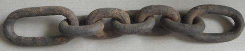 ANGLO BOER WAR PART OX WAGON CHAIN