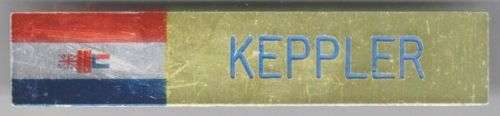 SADF NAME TAG KEPPLER - PINS INTACT