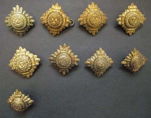 BRITISH ARMY OFFICER"S RANK PIPS LOT