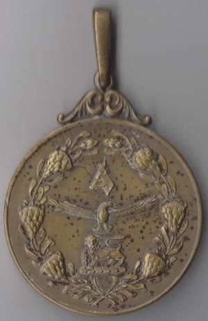 1977 SADF INTER - WEERMAGSDEEL BRONZE SPORTS MEDAL FOR SHOOTING