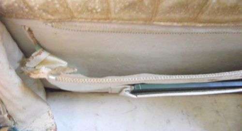 VINTAGE GENUINE CROCODILE SKIN HAND BAG