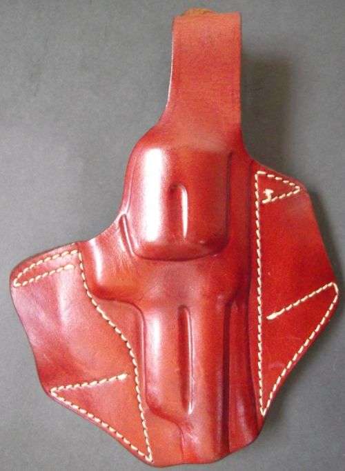 LEATHER GUN HOLSTERS FOR A REVOLVER & PISTOL