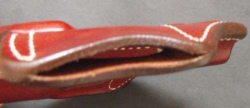 LEATHER GUN HOLSTERS FOR A REVOLVER & PISTOL
